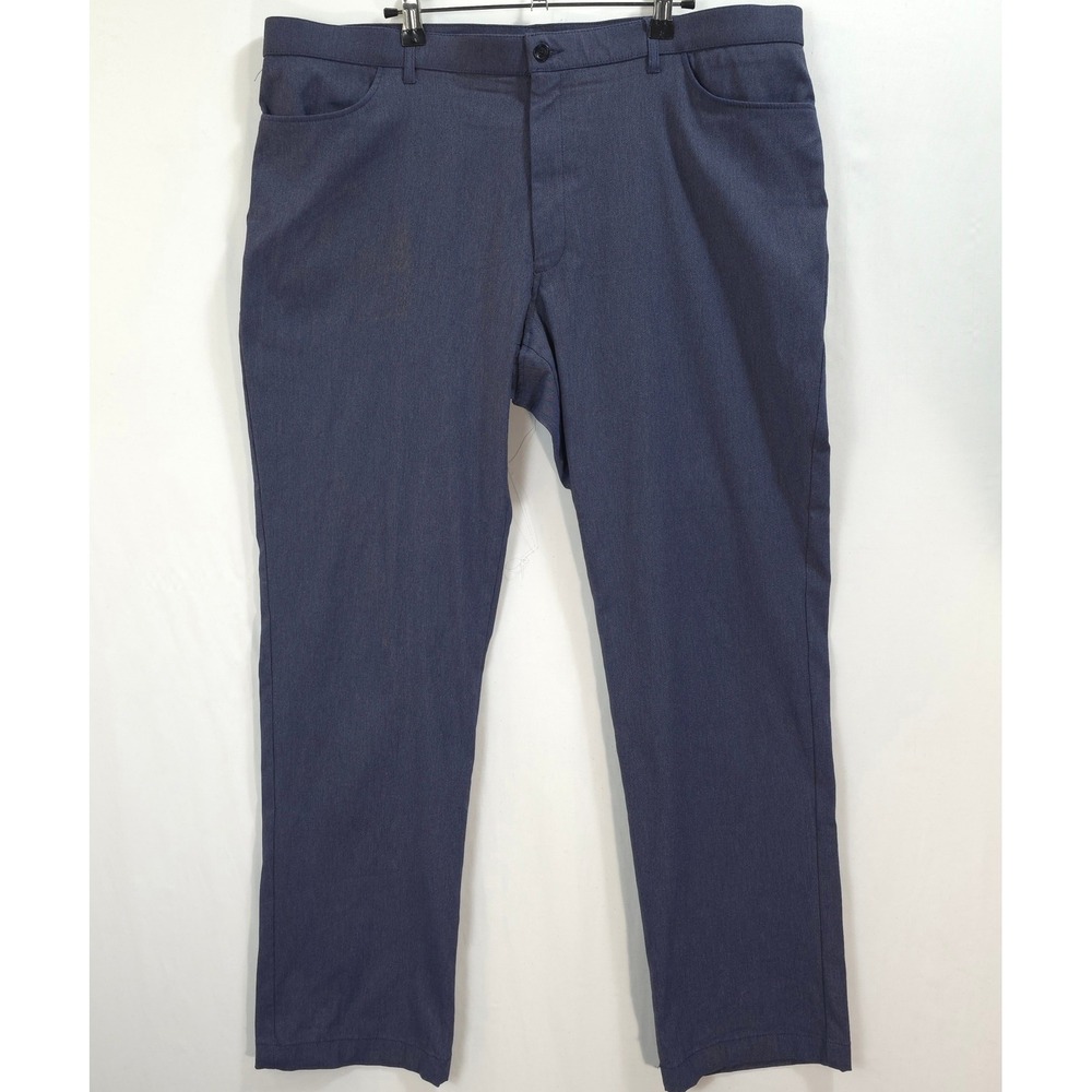 Tommy‎ Hilfiger Chino Pants Mens 40x32 Stretch Rayon Blend Navy Blue Preppy